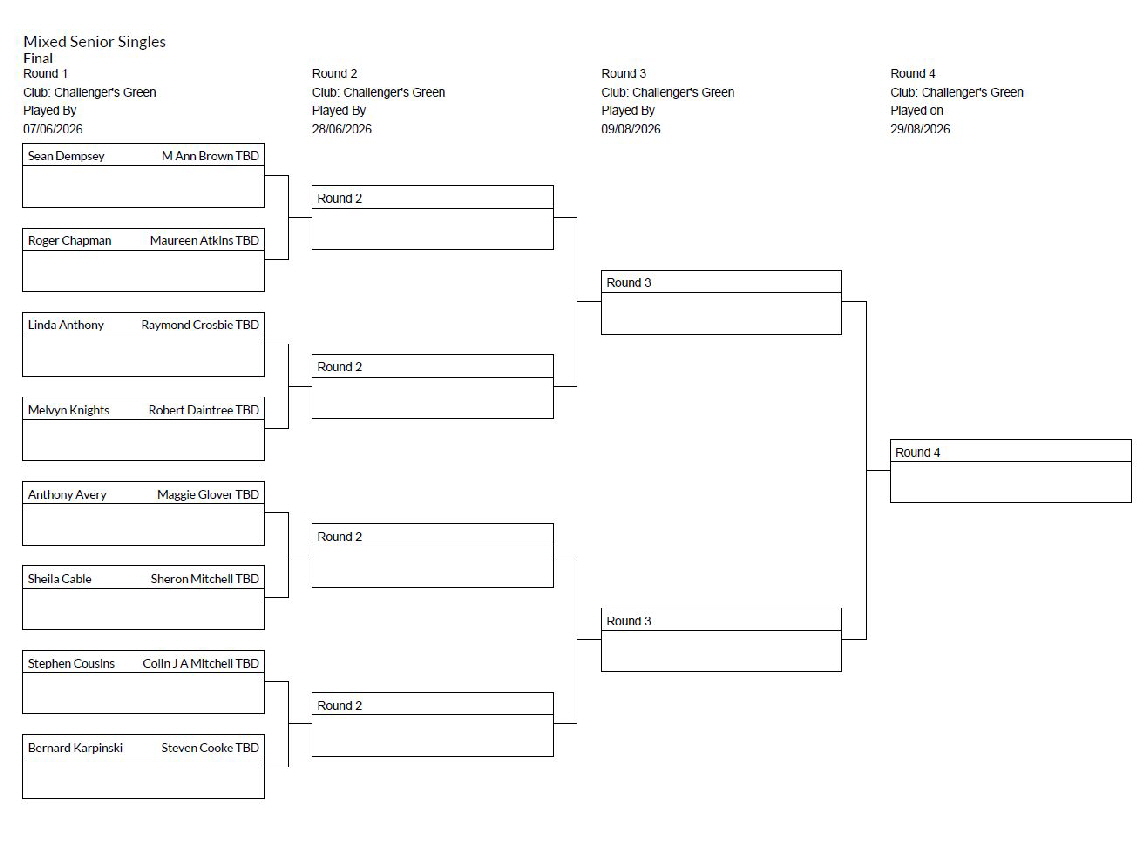 Senior Singles