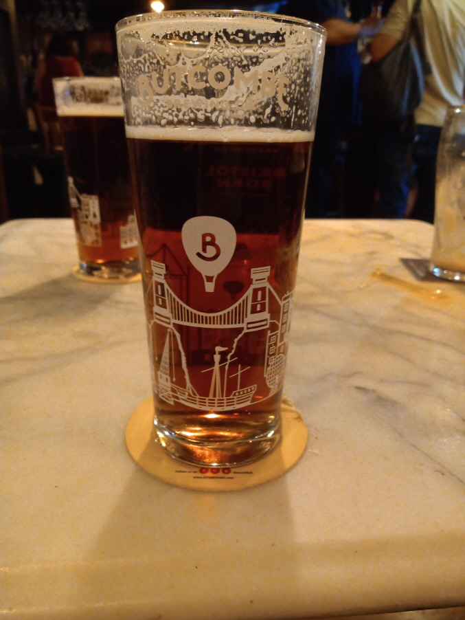 A local beer Butcombe