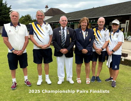Championship Pairs Finalists