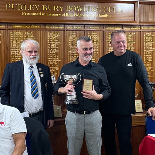 Kevin Clark Unbadged Singles Champion